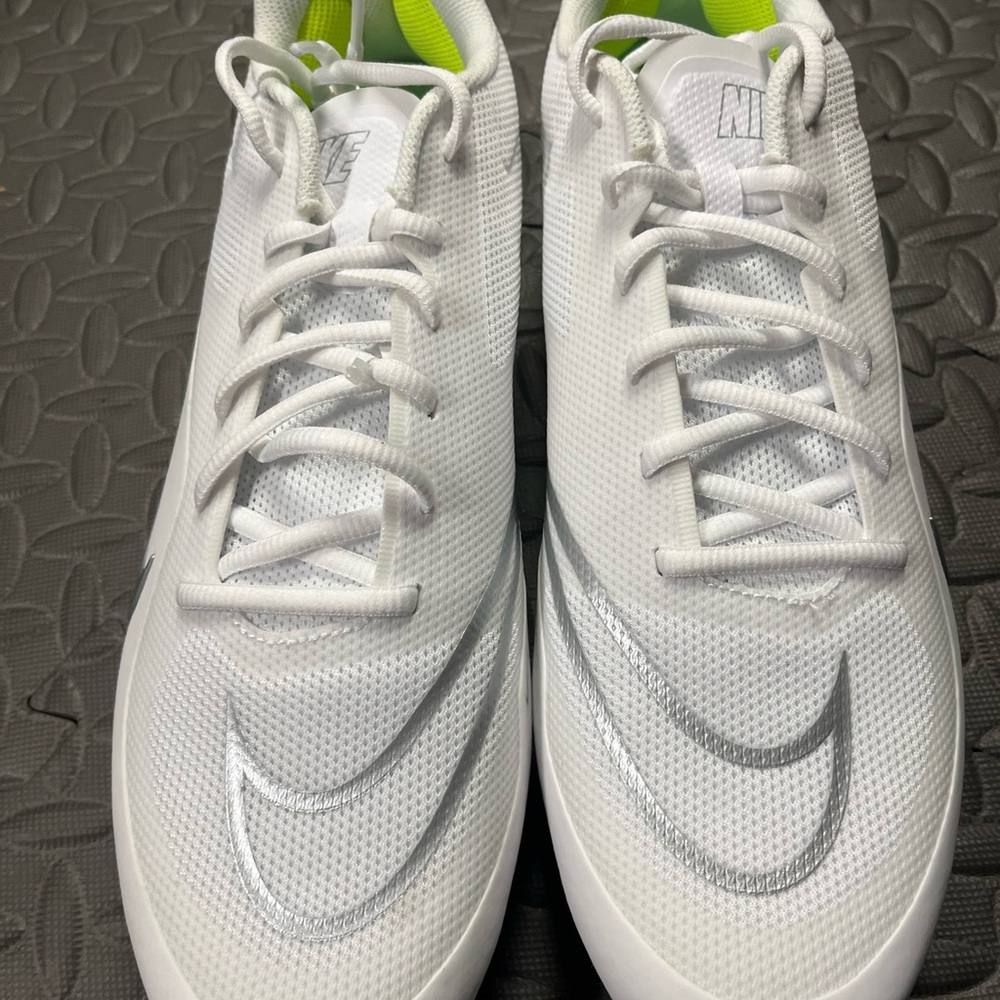 Nike Alpha Huarache 8 Pro LAX White Platinum CW4439-110 Men's Size 14 Cl… - Picture 4 of 10